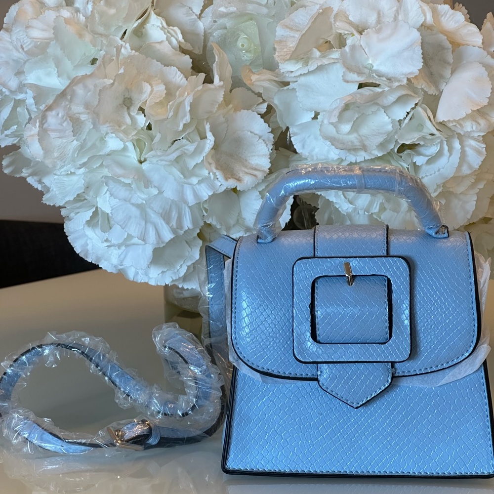 Zara mini crossbody- blue